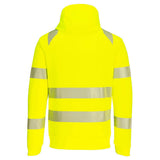 Portwest DX4 Hi Vis Yellow High Visibility Full Zip Fleece