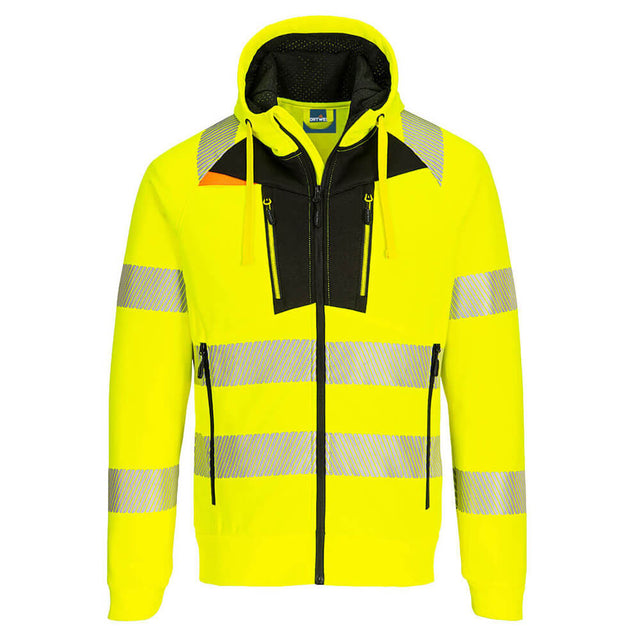 Portwest DX4 Hi Vis Sweatshirt Zip-Up Workwear