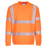 Portwest Eco Hi Vis Sweatshirt Recycled Polyester High Visibility Workwear