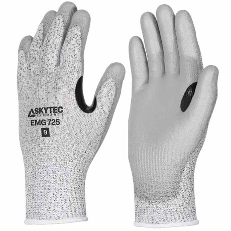Skytec EMG725 Cut Resistant Gloves Level B PU Coated Work Gloves