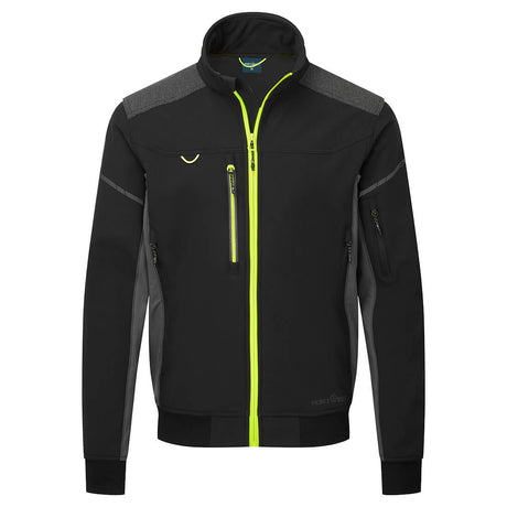 Portwest EV4 Softshell Bomber Jacket Waterproof Breathable Work Jacket
