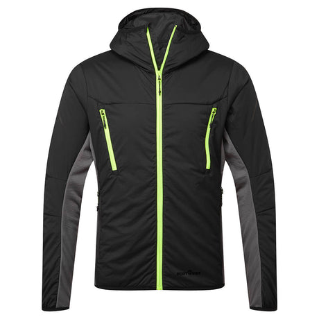 Portwest EV4 Lined Hybrid Jacket Water Resistant Insulated Work Jacket