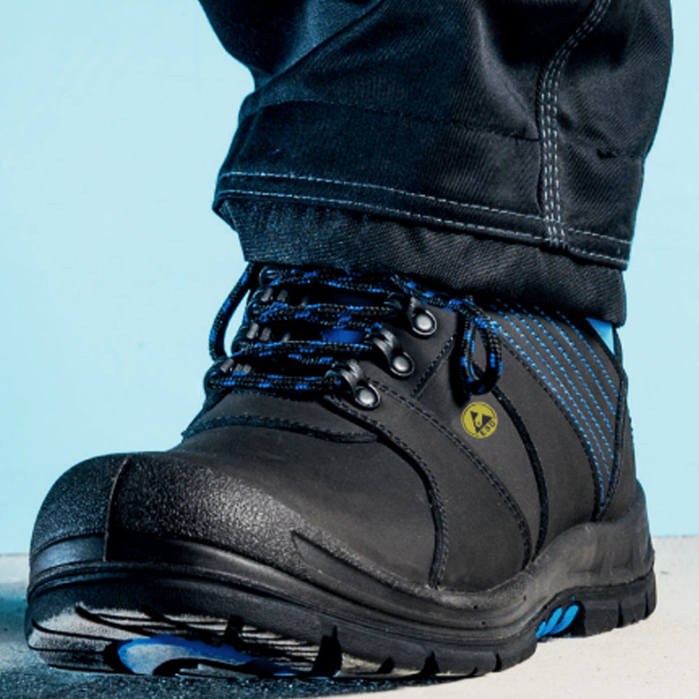 Portwest FD37 Composite Safety Boots ESD Nubuck Ankle Boot