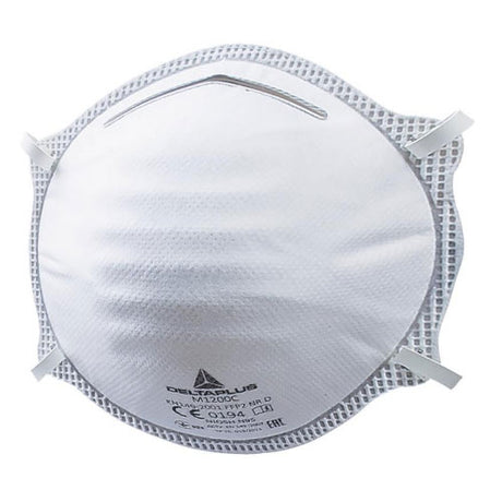 FFP2 Non Valved Dolomite Respirator Deltaplus Cup Shaped  Face mask x 20