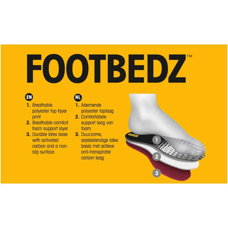 Buckbootz Footbedz Insole Soft Flexible Cushioning For Work Boots