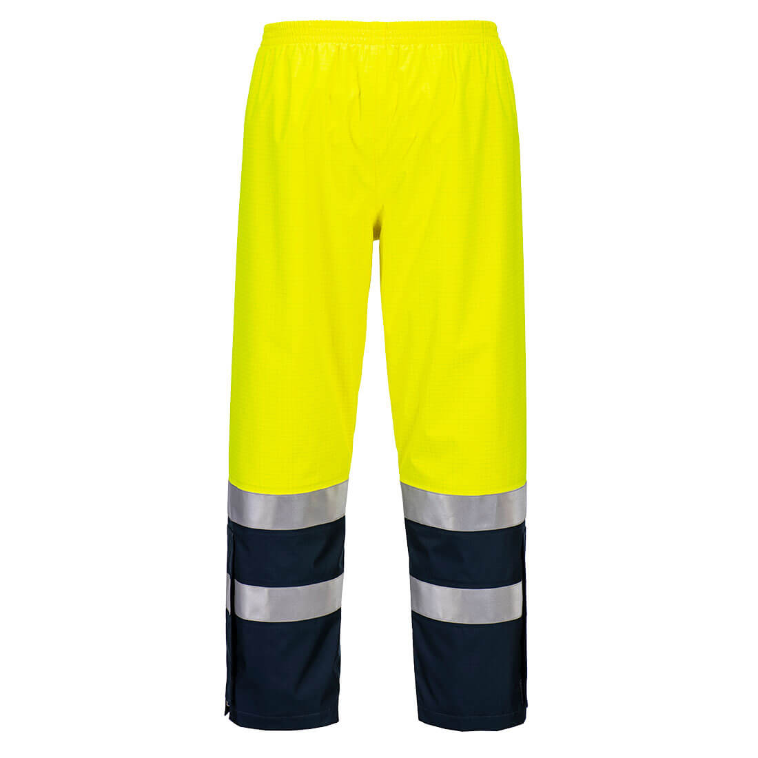 Portwest Bizflame Rain Hi Vis Multi-Norm FR Trousers Waterproof Work Trousers