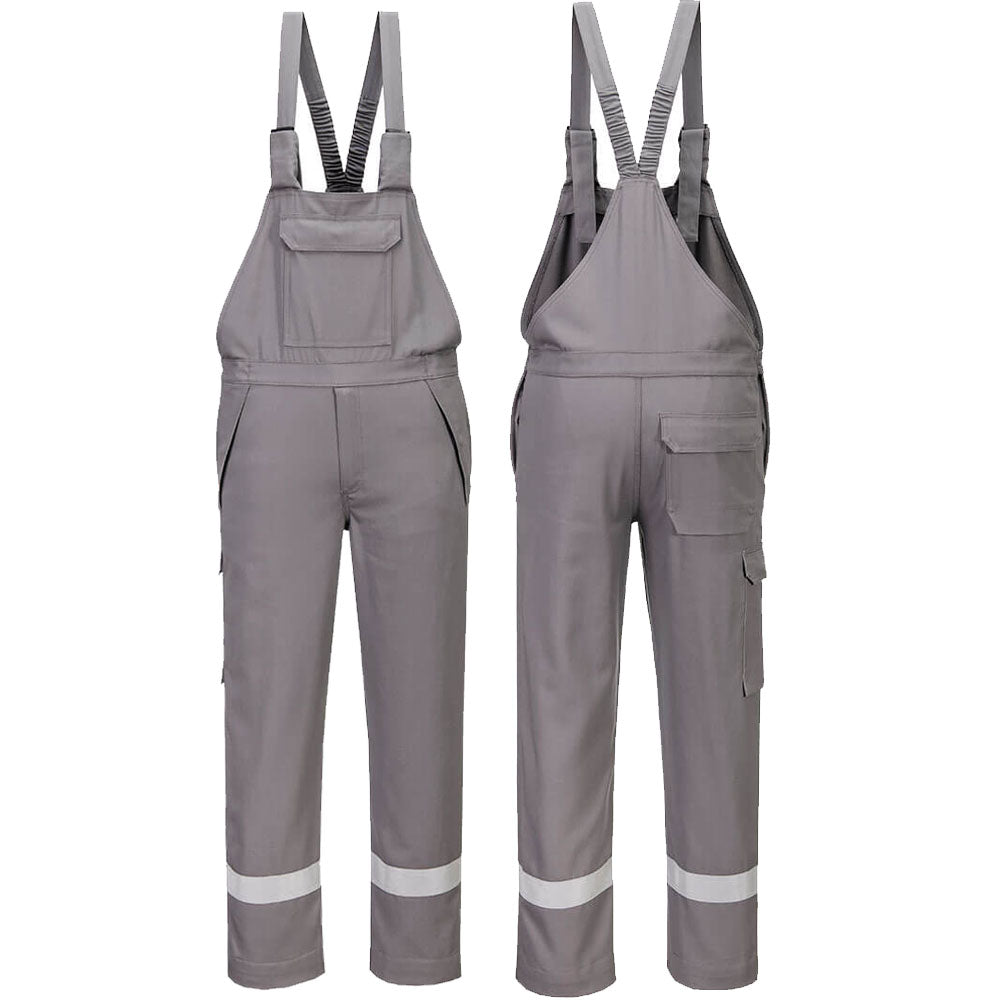 Portwest FR418 Bizflame Bib & Brace Chemical Resistant Arc Flame Retardant