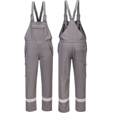Portwest FR418 Bizflame Bib & Brace Chemical Resistant Arc Flame Retardant