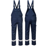 Portwest FR418 Bizflame Bib & Brace Chemical Resistant Arc Flame Retardant