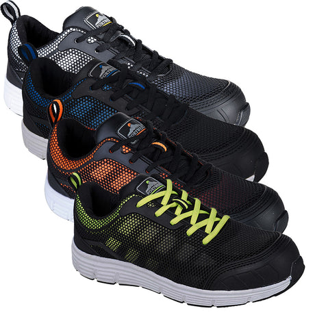 SteeLite Tove Steel Cap Trainers Breathable Work Shoes