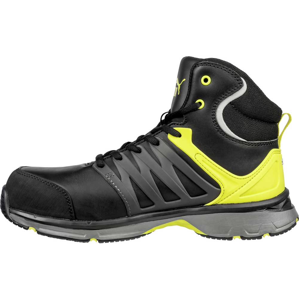 Puma Safety Velocity 2.0 Yellow Mid S3 Safety Boots Metal Free