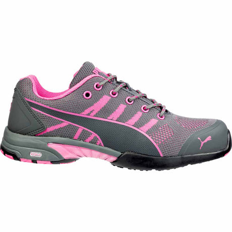 END OF LINE Puma Safety Celerity Knit Pink Womens Safety Trainer S1 HRO SRC