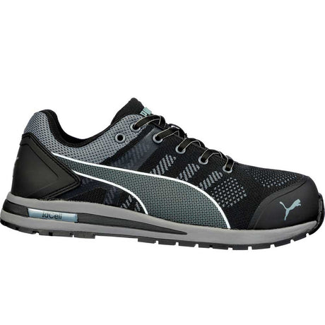 Puma Safety ELEVATE Knit Black Low Safety Trainer Metal Free Composite Toe