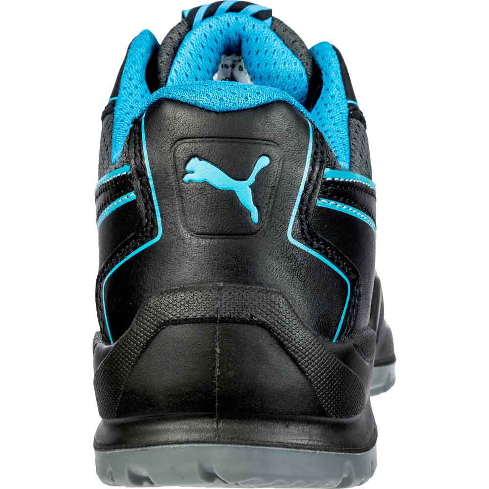 END OF LINE Puma Safety Niobe Blue Women's Safety Trainers Steel Toe Work Shoes