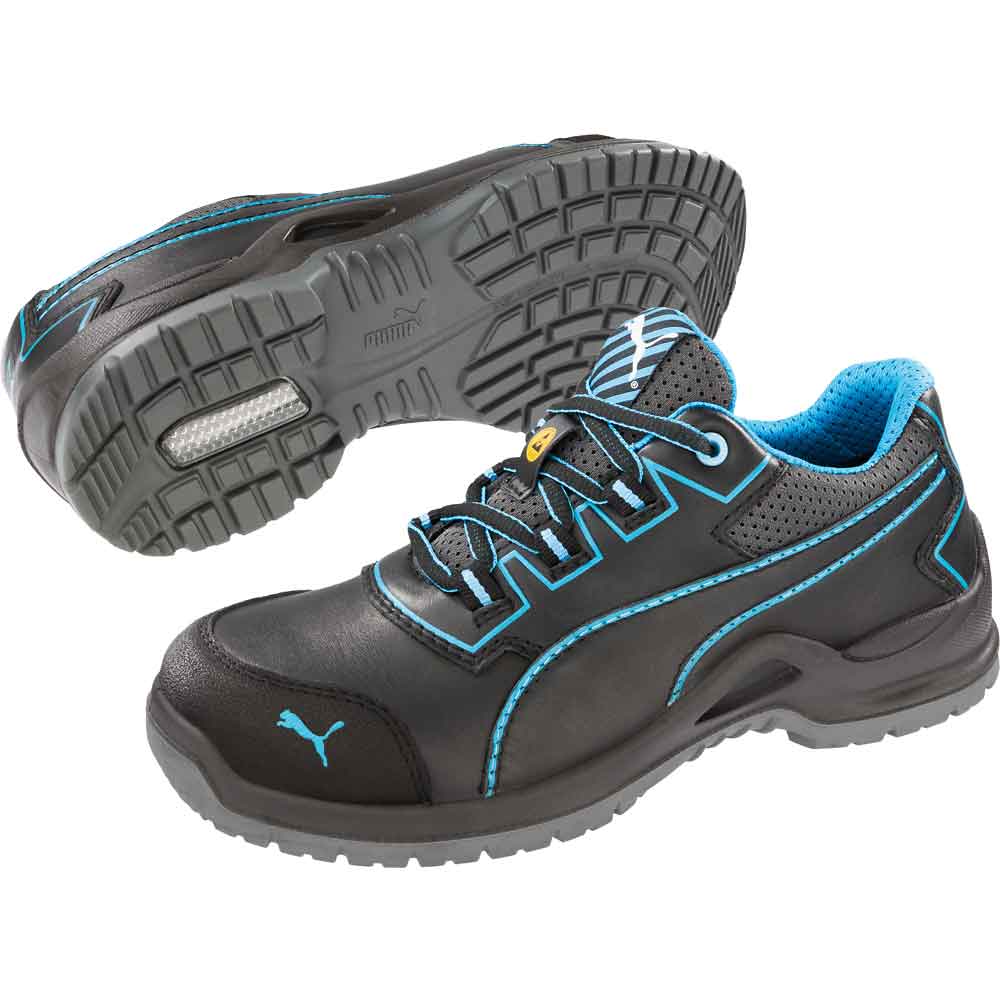 Ladies Puma Niobe Blue Low Safety Trainer