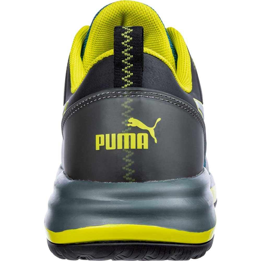 END OF LINE Puma Safety Charge Green Low S1P Safety Trainers Metal Free