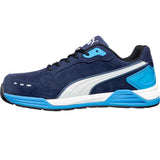 Puma Safety AIRTWIST Blue Low S3 ESD HRO SRC Metal-Free Safety Trainer