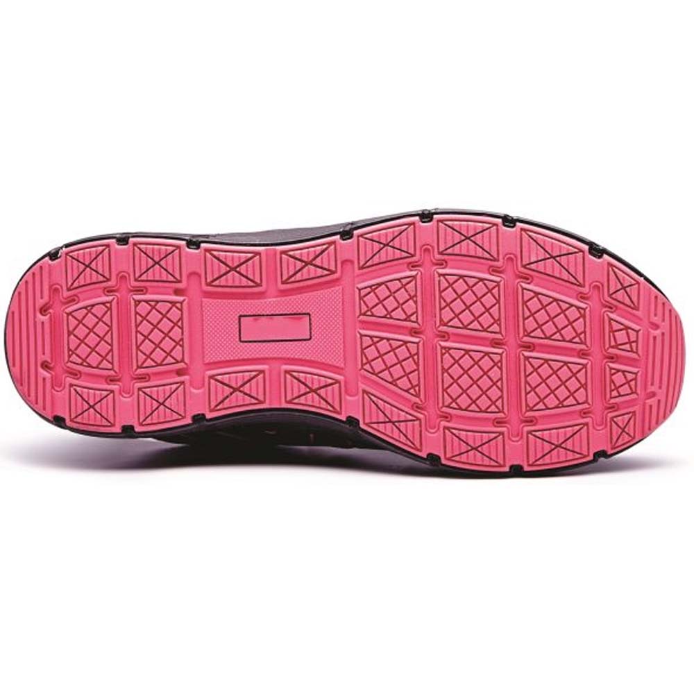 Rugged Terrain Madison Ladies Safety Trainer Black Pink SB SRC
