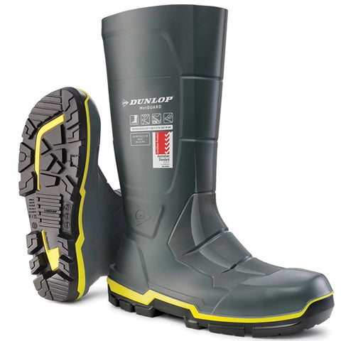 Dunlop Acifort Metguard Full Safety Wellingtons - Steel Toe Protection