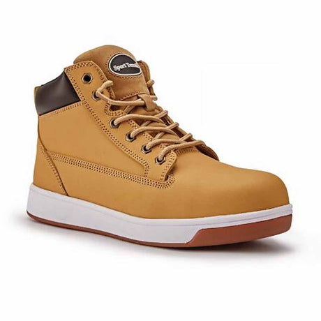 Rugged Terrain Malibu Honey or Black Nubuck Safety Sneaker Boot Steel Toe SB SRC