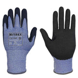 Unigloves Nitrex Cut F Resistant Gloves Nitrile Coated Work Gloves