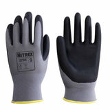 Nitrex 270E Nitrile Foam Palm Coated Work Gloves Precision Handling