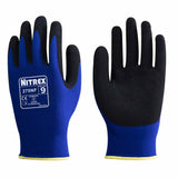Nitrex 270NF Work Gloves Foam Nitrile Palm Food Safe Precision Handling