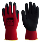 Nitrex 275D Work Gloves Latex Foam Palm Handling Gloves