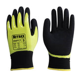 Nitrex 360FCT Thermal Work Gloves Double Nitrile Waterproof Cold Weather