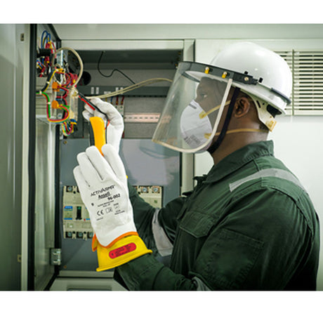 Ansell ActivArmr Class 0 Electrical Insulating Gloves 1000V Arc Flash Protection