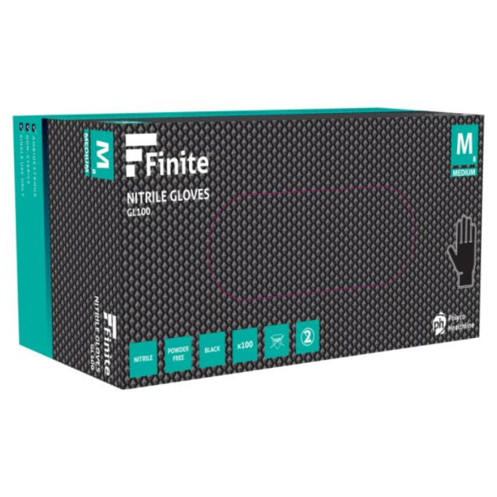 Box of Finite nitrile gloves 