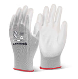Click 2000 PU Coated Gloves Nylon Lightweight Work Gloves