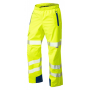 Leo Lundy Hi Vis Overtrousers Breathable Waterproof Workwear