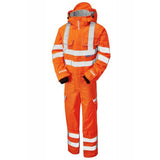 Pulsar Hi Vis Waterproof Coverall Orange Rail Spec or Yellow Class 3