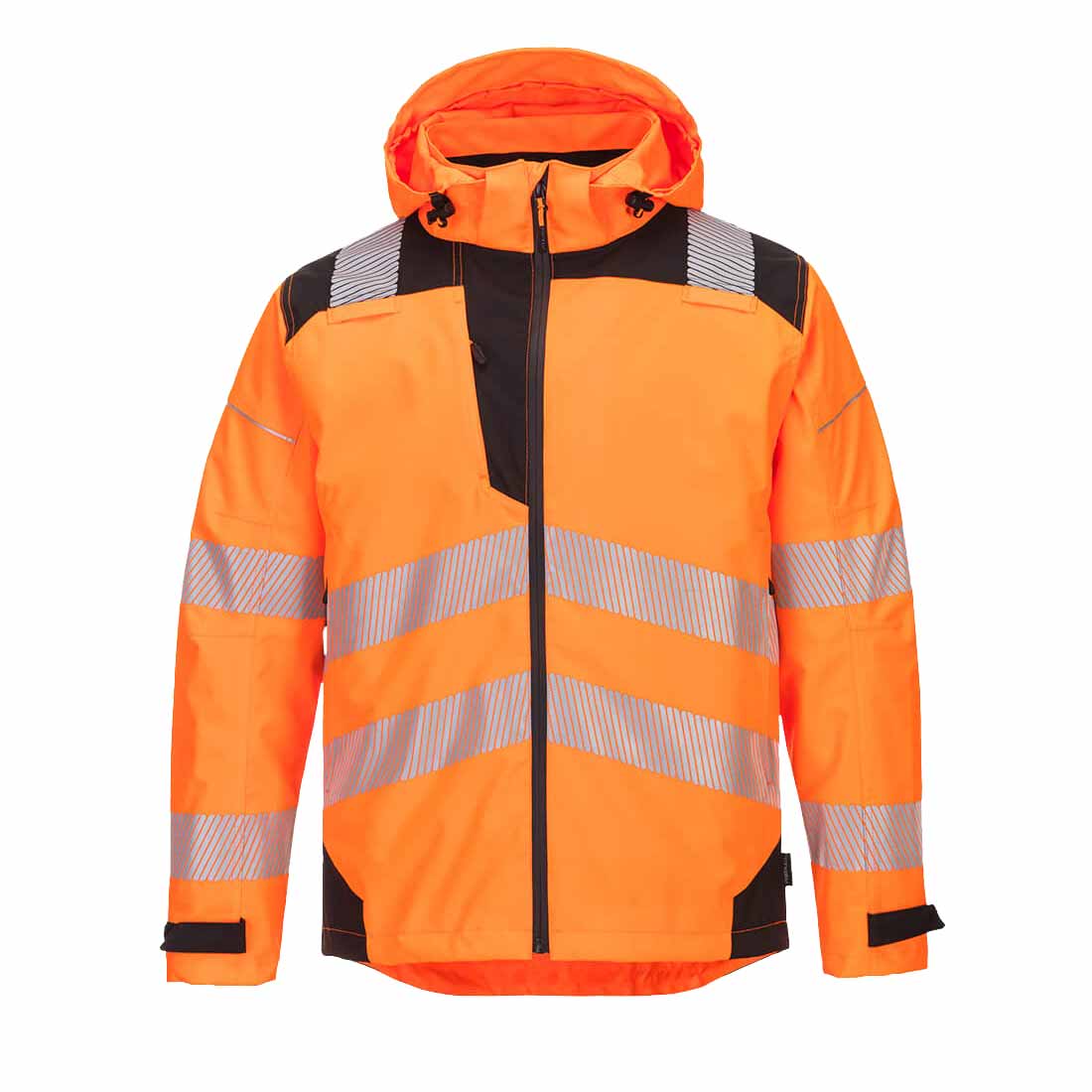 Portwest PW360 Hi Vis Extreme Rain Jacket Waterproof Breathable Class 3