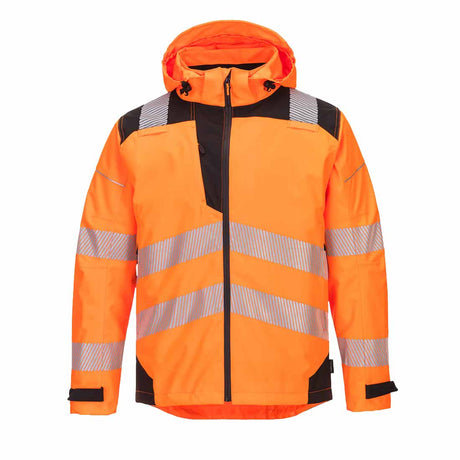 Portwest PW360 Hi Vis Extreme Rain Jacket Waterproof Breathable Class 3