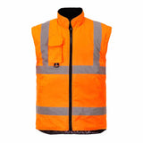 Portwest RT27 Hi Vis 7-in-1 Traffic Jacket Orange Railway Spec