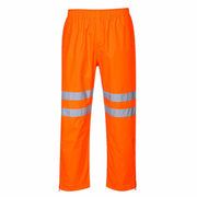 Orange Hi-Vis Waterproof Breathable Rail Spec Trouser