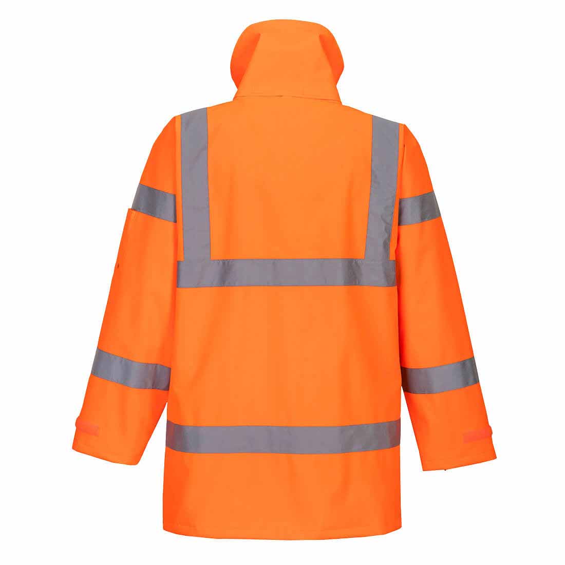 Portwest S590 Hi Vis Class 4 Rain Jacket Waterproof Breathable Parka