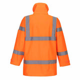 Portwest S590 Hi Vis Class 4 Rain Jacket Waterproof Breathable Parka