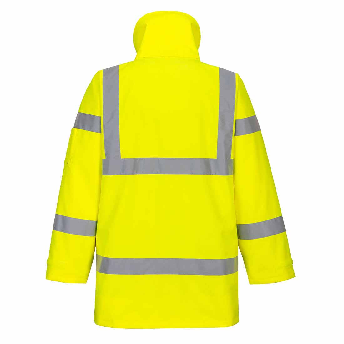 Portwest S590 Hi Vis Class 4 Rain Jacket Waterproof Breathable Parka