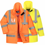Hi-Vis Extreme Parka Jacket Waterproof and Breathable