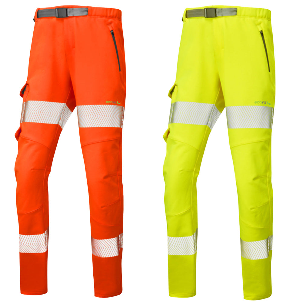 Leo Starcross Hi Vis Trousers Womens Strech Work Trousers
