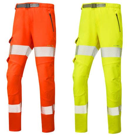 Leo Starcross Hi Vis Trousers Womens Strech Work Trousers