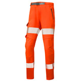 Leo Workwear Starcross Women's Hi Vis Trousers Stretch Railway Compliant