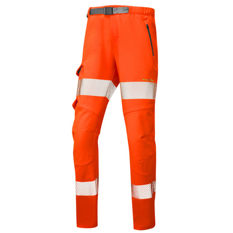 Leo Workwear Starcross Women's Hi Vis Trousers Stretch Railway Compliant