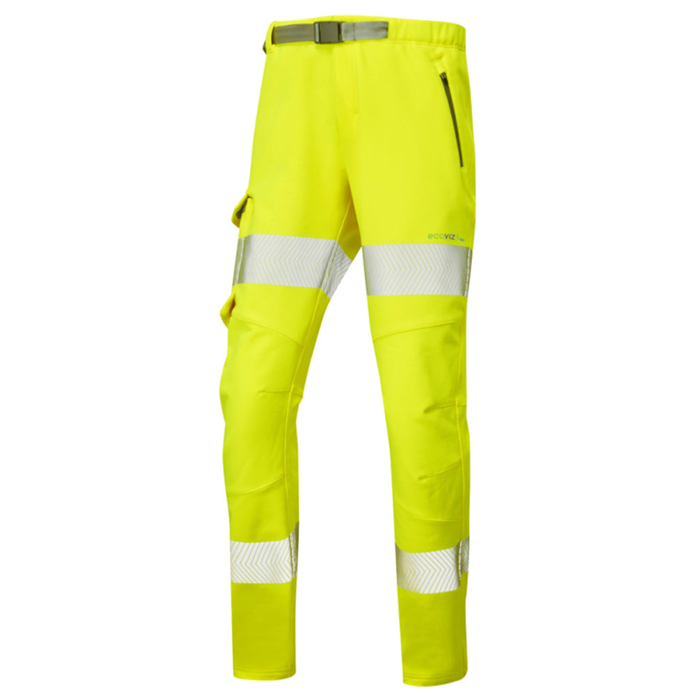 Leo Workwear Starcross Women's Hi Vis Trousers Stretch Railway Compliant