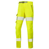 Leo Workwear Starcross Women's Hi Vis Trousers Stretch Railway Compliant