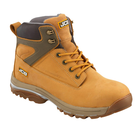 JCB FastTrack Safety Boots Honey S3 Waterproof Steel Toe Cap Work Boots