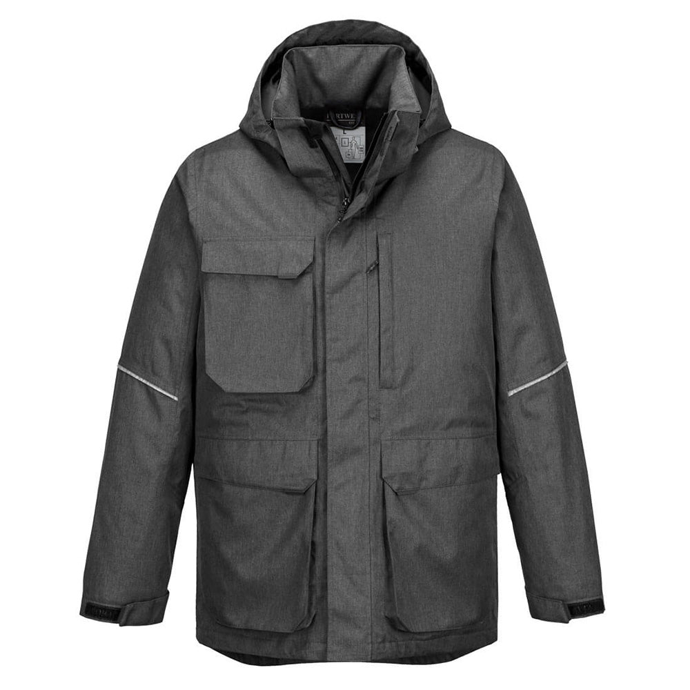 Portwest KX360 Winter Parka Jacket Waterproof Insulated Work Coat
